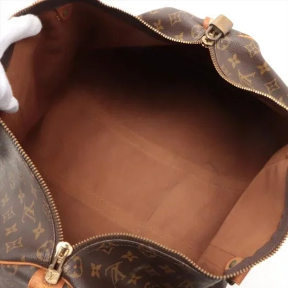 AUTHENTIC Louis Vuitton Keepall 50 with Lock - Picture 5 of 9